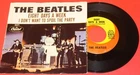 THE BEATLES "EIGHT DAYS A WEEK"  1965 CAPITOL 45 WITH PICTURE SLEEVE VG+ / NM