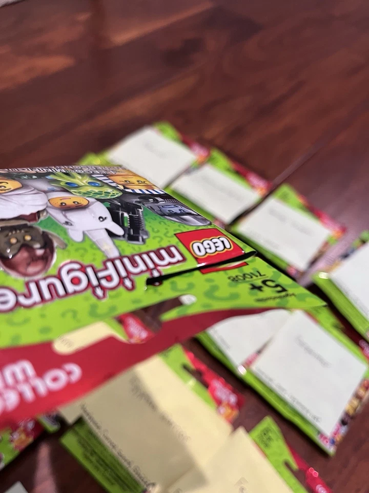 LEGO 71008 Serie 13 Minifiguras Juego Completo de 16 - Bolsas Recortadas Foto 2 de 3