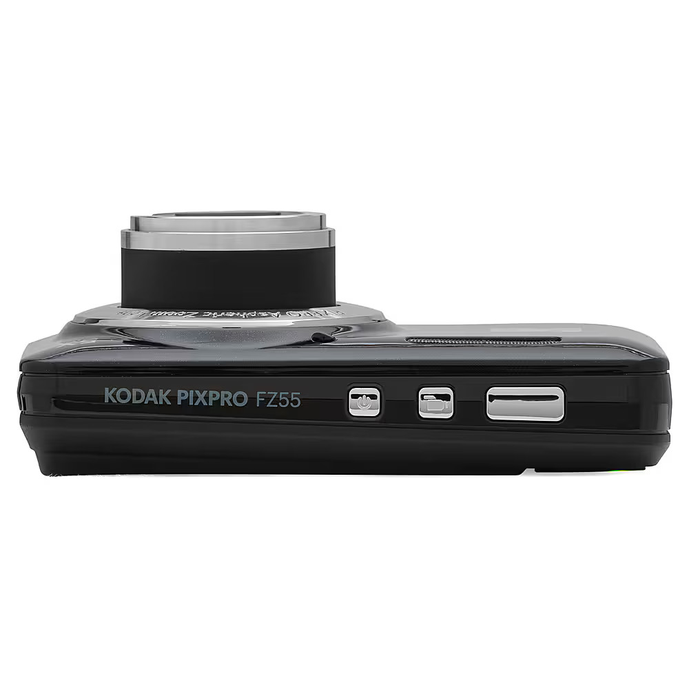 KODAK (コダック) PIXPRO FZ55-BK 16MP ブラック Kodak PIXPRO FZ55 16 MP Digital Compact Camera - Black