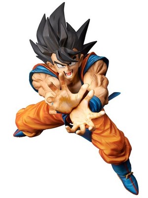 Dragon Ball Z Kamehameha Son Gokou Painted Figure Banpresto Japan