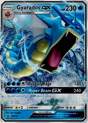JUMBO Gyarados GX Hidden Fates Black Star Promo SM212 2019 Pokémon