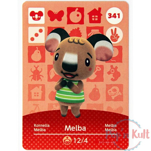 CARTE ANIMAL CROSSING NEW HORIZONS CARLOS / CROQUE 330 NEUF