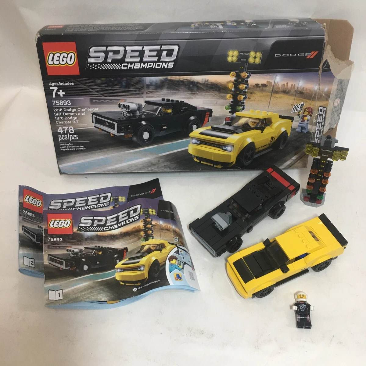 Lego speed hotsell champions dodge charger