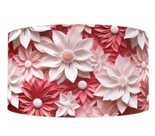 1.5" 1 yard Flower Floral 3D look Spring Summer garden Grosgrain Ribbon 124417