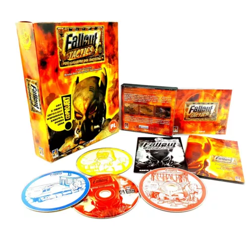 FALLOUT TACTICS PC BIG BOX VERY RARE COLLECTOR'S EDITION PL