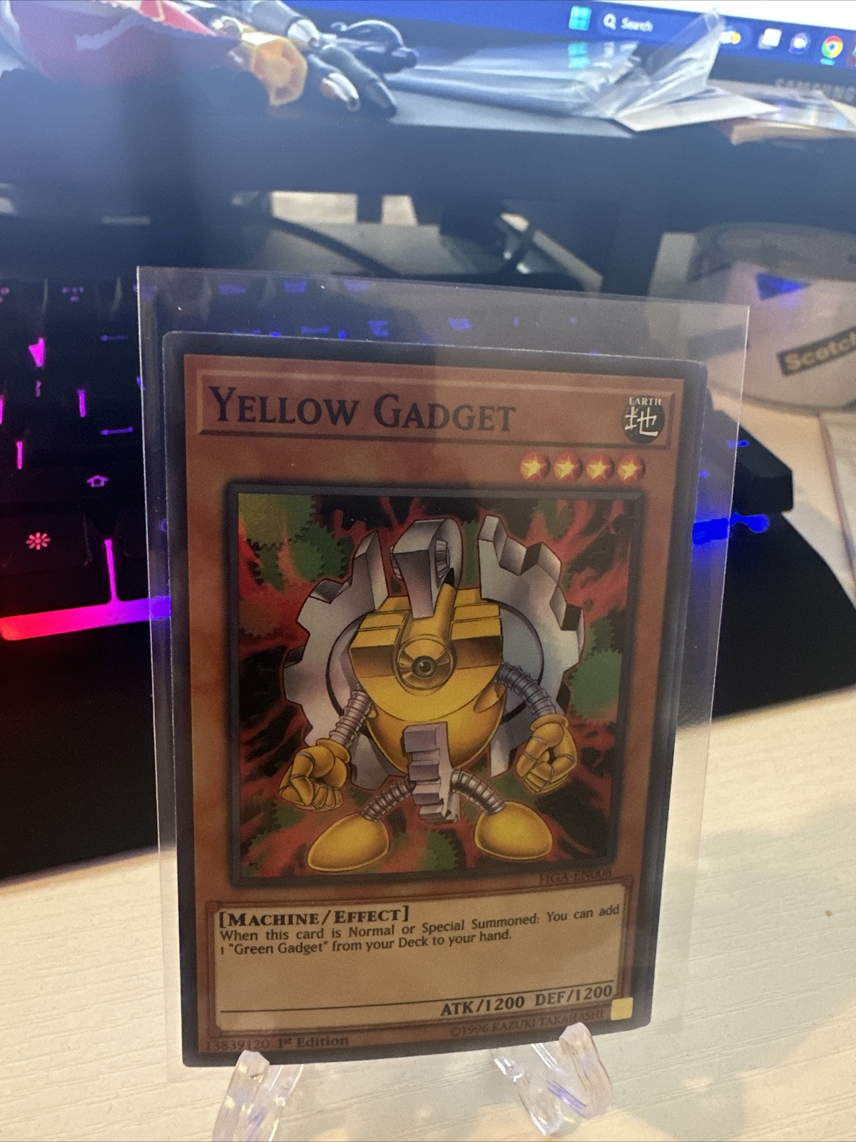 Carte Yu-Gi-Oh Scrap Recycler - FIGA-EN051 - Super Rare - 1st Edition