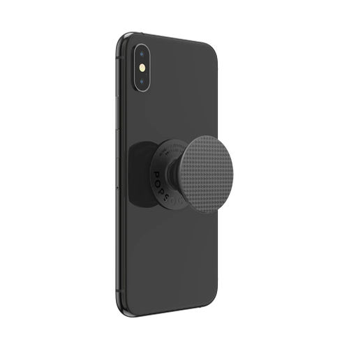 PopSockets PopGrip Phone Grip Stand Mount Holder Swap - Knurled Texture Black - Picture 11 of 12