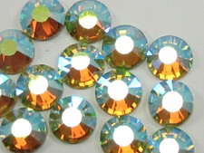 30ss LIMECICLE AB maxima FLAT BACK PRECIOSA Rhinestones 18pcs