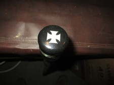 MW.A878: INCREDABLE MALTESE CROSS HANDLE ON ASH WOOD WALKING STICK CANE