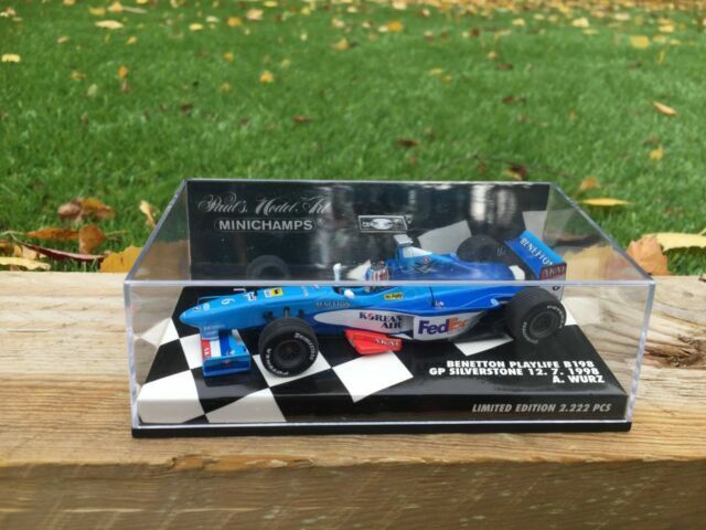 Minichamps 1 43 Alex Wurz Benetton Playlife B198 Gp Silverstone F1 1998 For Sale Online Ebay