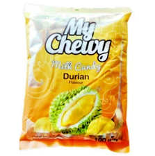 MY CHEWY CANDY FRUIT MONTHONG DURIAN FLAVOR DELICIOUS ENJOY 100 TABS ( BIG PACK)