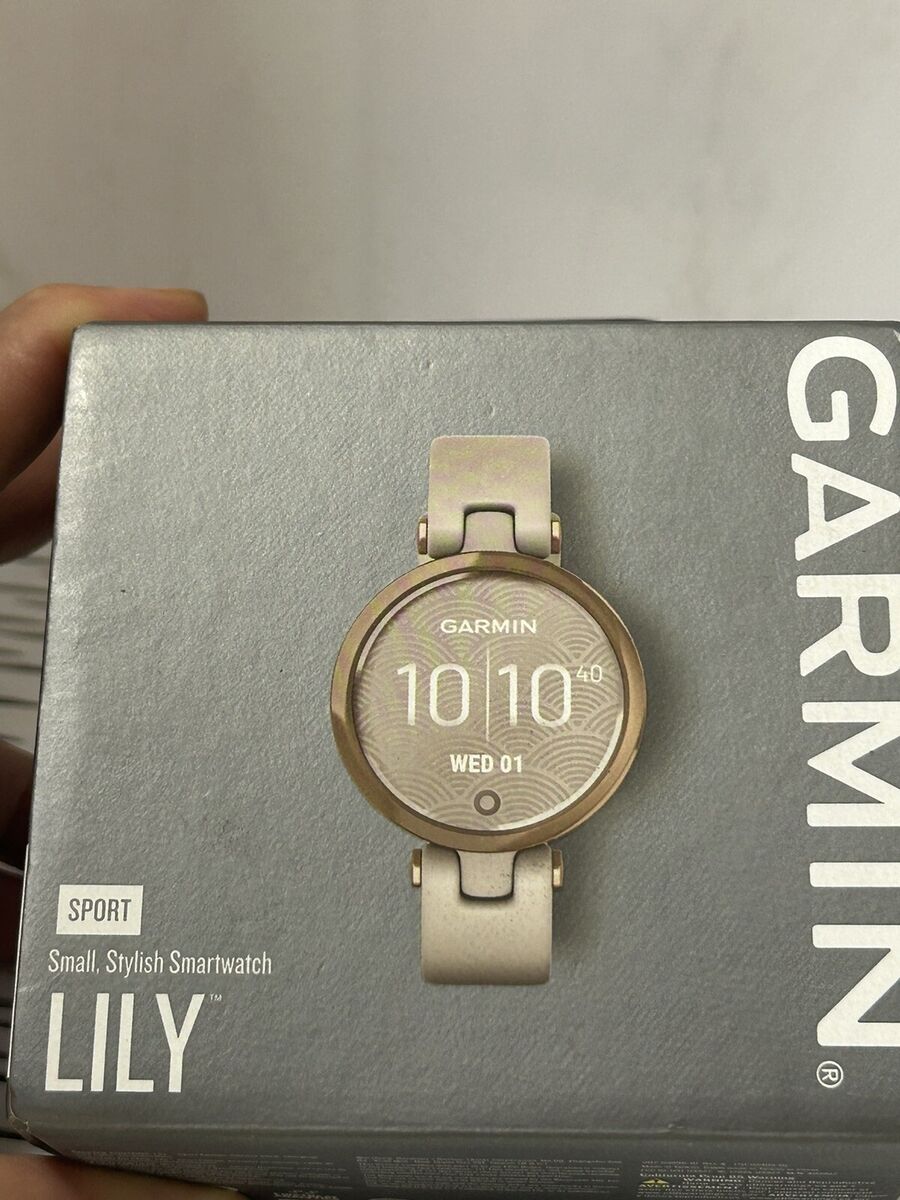 Garmin Lily Sport Light Sand/Rose Gold Small Sports Garmin Lily Sport Light Sand/Rose Gold Small Sports
