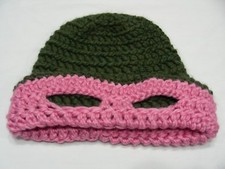 HAND KNITTED - ACRYLIC - YOUTH SIZE - STOCKING CAP BEANIE HAT