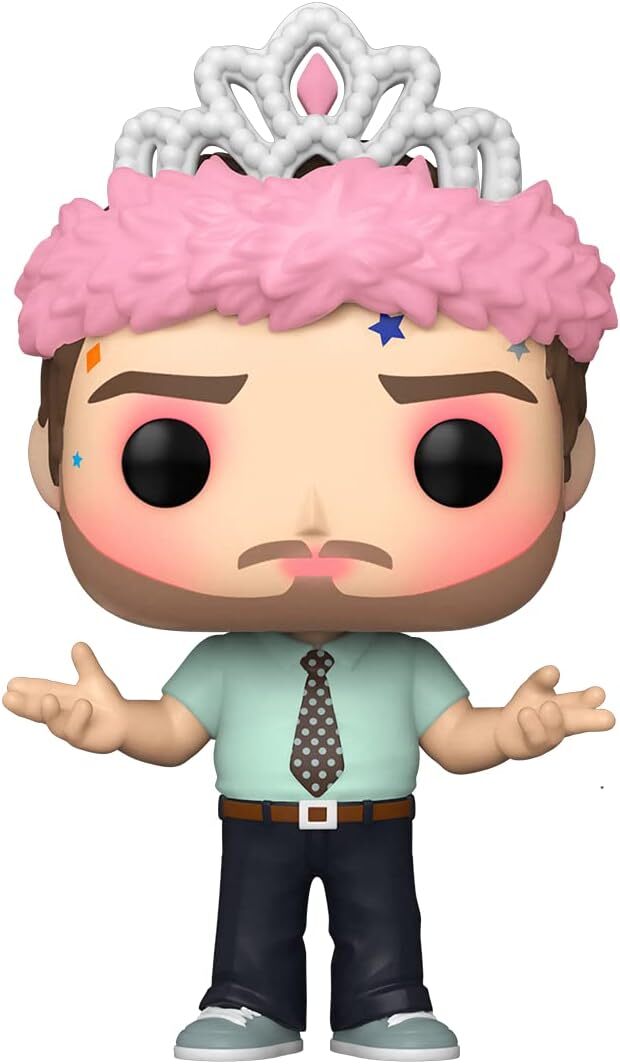 Funko 56166 Pop Tv Parks And Rec- Andy Como Princesa Arco Iris Sparkle