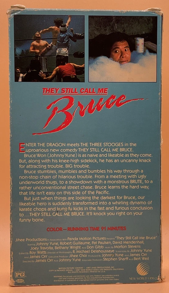 They Still Call Me Bruce VHS 1987 **Buy 2 Get 1 Free** - Image 2 of 3