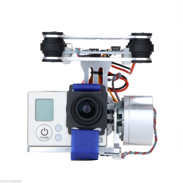 fpv 2 axis brushless gimbal with controller for dji phantom gopro 3 for rc drone fpv racing