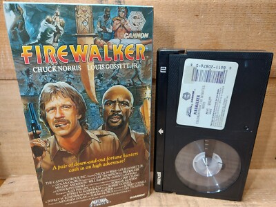 FIREWALKER BETA VIDEO *NOT VHS* CHUCK NORRIS LOUIS GOSSETT JR. MEDIA 1987 BX93