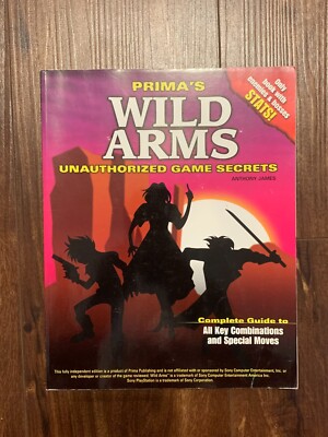 Wild Arms Unauthorized Prima Strategy Magazine Players Guide