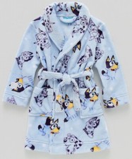 Disney Bluey Robe Pajamas Bingo Toddler 4T Boy Girls Bathrobe