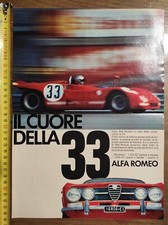 Alfa Romeo ALFA 33 pubblicità vintage 1971 advertising réclame auto d'epoca