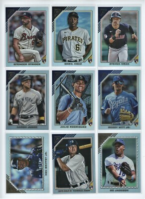 2022 Topps Gallery (RAINBOW FOIL) You Pick/Complete Your Set - BUY 3 GET  1 FREE