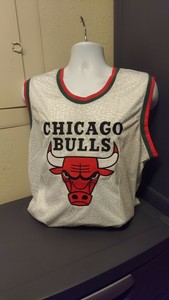 michael jordan striped jersey