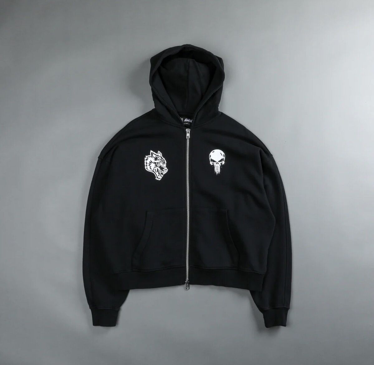 Darc Sport Vigilante Darco Double Zip Hoodie IN HAND BLACK Darc Sport Vigilante Darco Double Zip Hoodie IN HAND BLACK