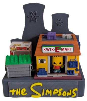 Funko BITTY POP! TOWN The Simpsons Kwik E Mart Display ***NUR DISPLAY***
