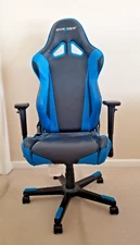 DXRacer Gamer chair Blue/Black LOCAL PICK UP ONLY