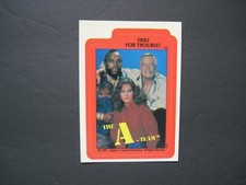 A-TEAM STICKERS Your Pick of Singles #1 to #12 Finish your Set 1983 Mr. T Topps