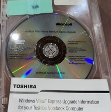 Microsoft Windows Vista Home Premium UPGRADE with Serial PC CD ROM