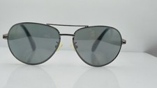 Vintage Johnathan Cate Sky Rider Gunmetal Pilot USA Sunglasses FRAMES ONLY