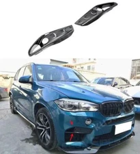 cover For BMW F85 X5M F86 X6M 2014-2018 DRY Carbon Fiber Front fog light frame