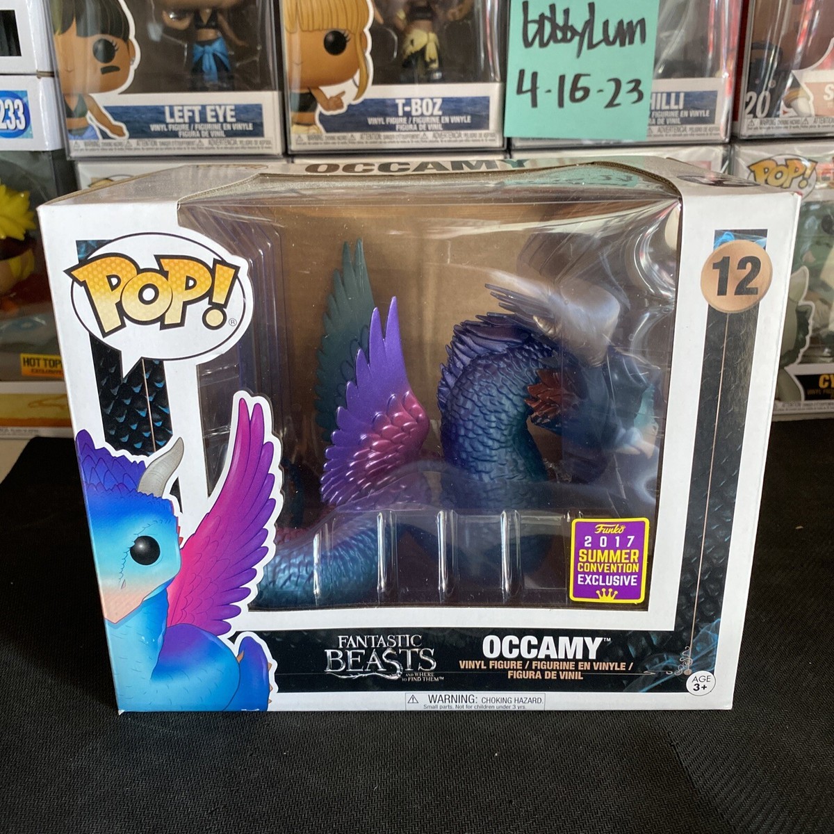Funko Pop! Fantastic Beasts Occamy #12 SDCC Shared Summer Convention 2017  NEW