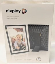 Nixplay 10.1" Touch Screen SMART PHOTO FRAME Black Classic Mat Wi-Fi HD W10P
