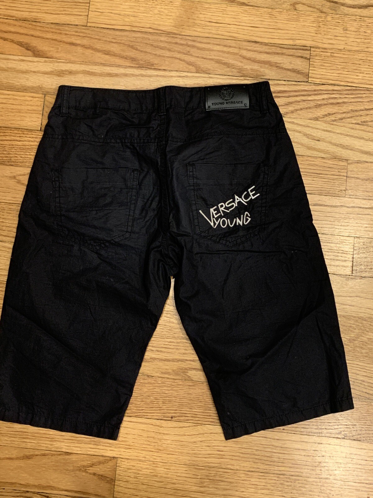 young versace shorts