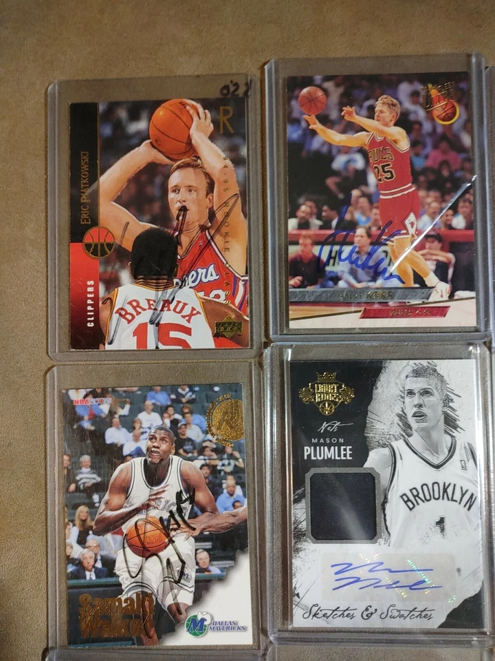 Lote de cartas autografadas da NBA: *Kerr *Billups *Johnson *Gillam *Carroll e mais! - Imagem 2 de 4