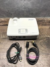 Acer X1320WH Projector FWX1103 No Lamp w/cable READ USED 