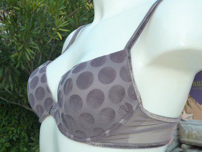Soutien-gorge ANDRES SARDA Taille 90B/EU75B/UK34B - Modèle GREC Couleur Pierre - Avec Armatures Et Rembourrage