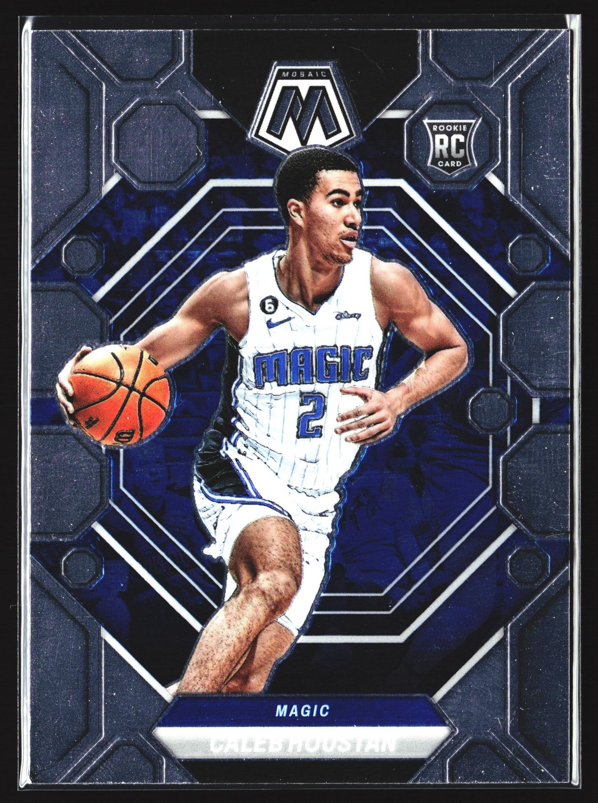 2022-23 Panini Mosaic Caleb Houstan RC Orlando Magic Rookie No.246