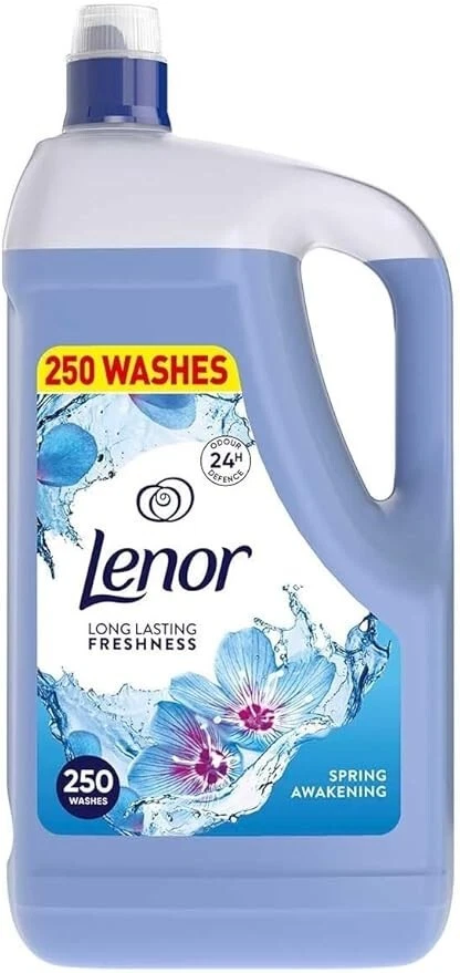 Lenor Spring Awakening 250 Wash Fabric Conditioner 5L & Fairy Super Concentrate - Image 2 of 4