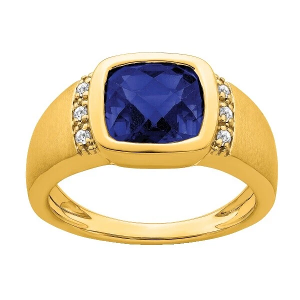 Anillos de oro amarillo de amor para hombre