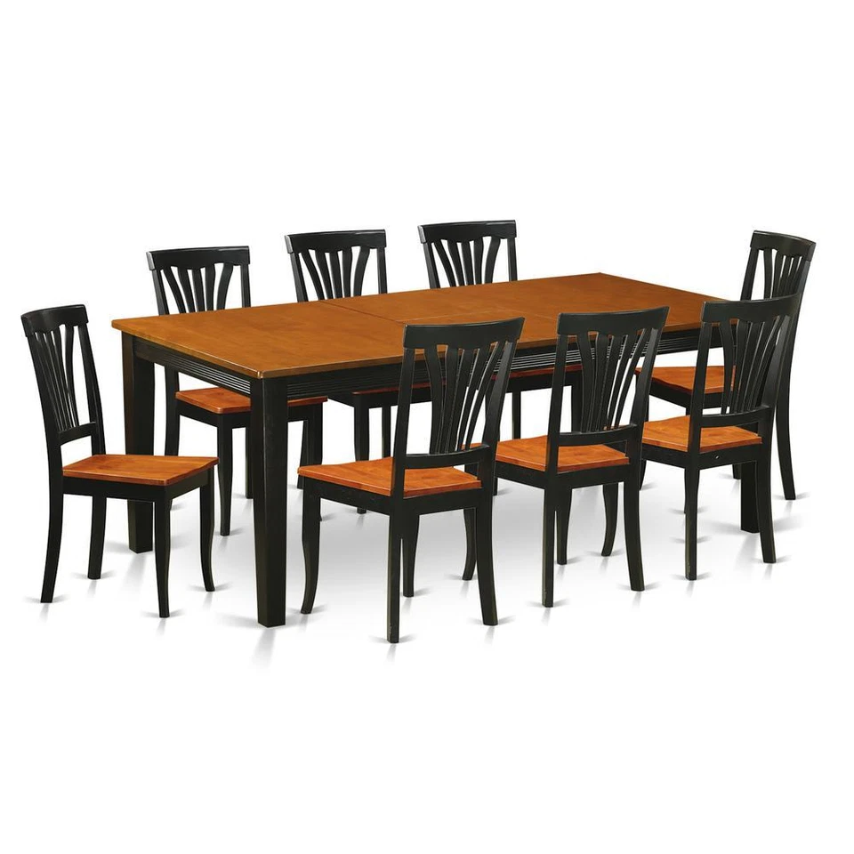 9  PC  Dining  room  set-Dining  Table  with  8  Wood  Dining  Chairs - Image 4 of 4