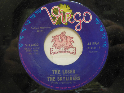 Skyliners / Dion & The Timberlanes   The Loser / The Chosen Few, 45 RPM EX (12K)