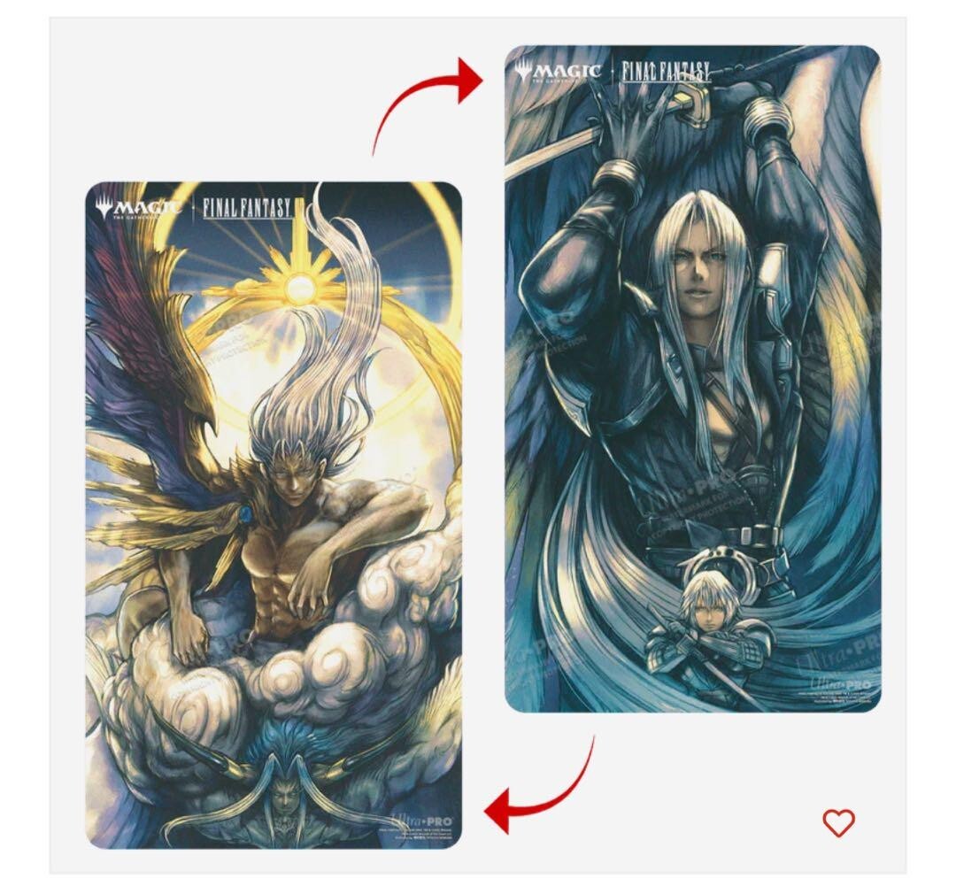 セフィロス　プレイマット　mtg UltraPro MTG Sephiroth Double Sided Playmat Final Fantasy