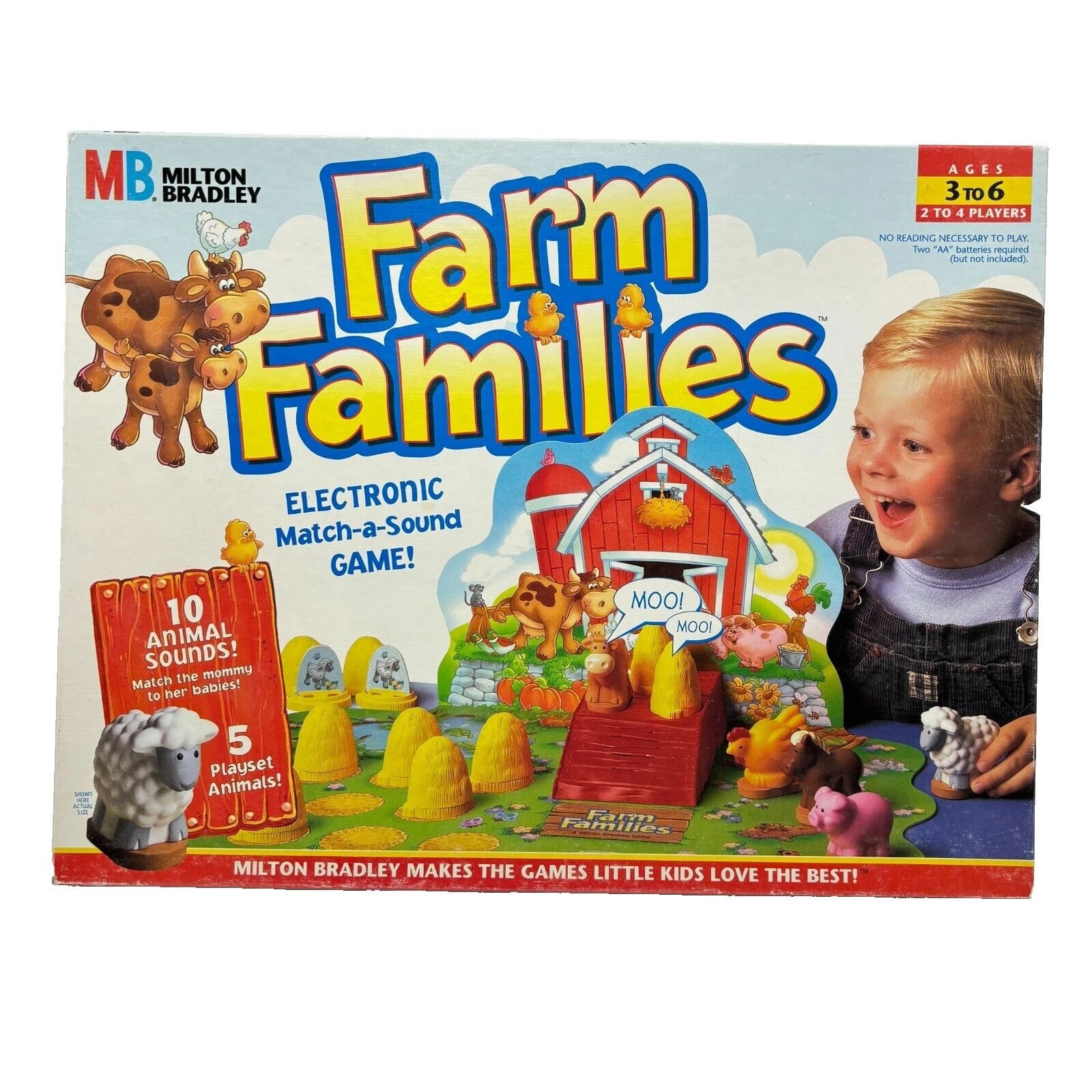 Milton Bradley Children's 1996 Contemporary Manufacture Board & Traditional Games