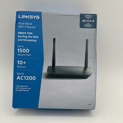 Linksys E5400 Wireless Router Dual-Band AC1200 WiFi 5
