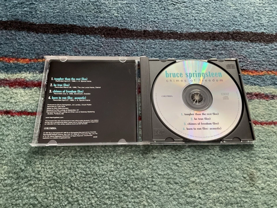 Bruce Springsteen-5 CDs Chimes Of Freedom,Tracks Sampler,Rising,Magic,High Hopes - Image 4 of 4