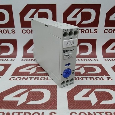 8741-0240-0000 | Finder | Timer, 240VAC, 8A, 48 VCD, 0.05s, 60H, Used