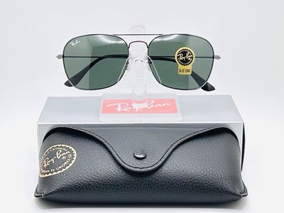 Ray-Ban Caravan RB3136 58mm Metal Sunglasses - Gunmetal Frame / Green G-15 Lens